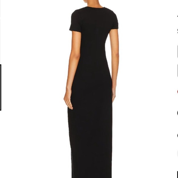 Revolve SNDYS Blair Black Maxi Shirt Dress - Picture 3 of 3